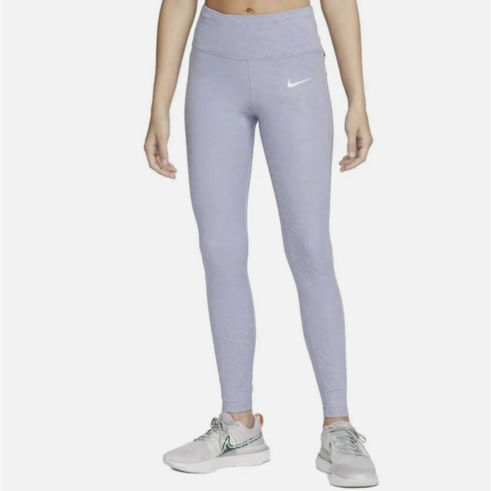 Women's Nike Purple Print Leggings Size L